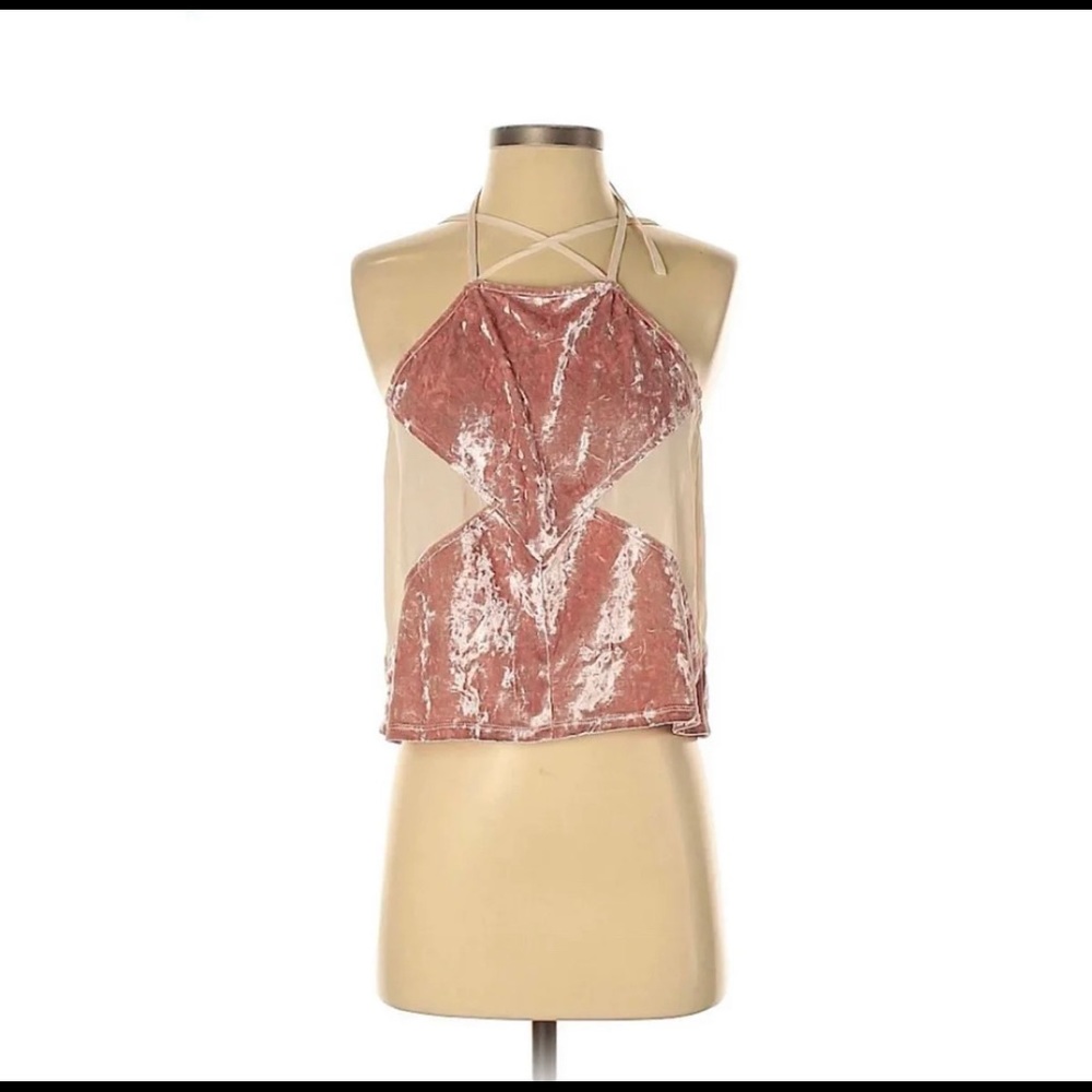 Tobi Velvet Tank Top